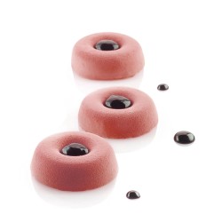 Forma silicone 8 savarin Silikomart  in Stampi in silicone per dolci