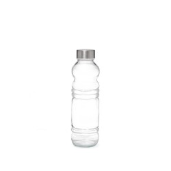 Bottiglia in vetro con tappo in acciaio inox   in Brocche e caraffe