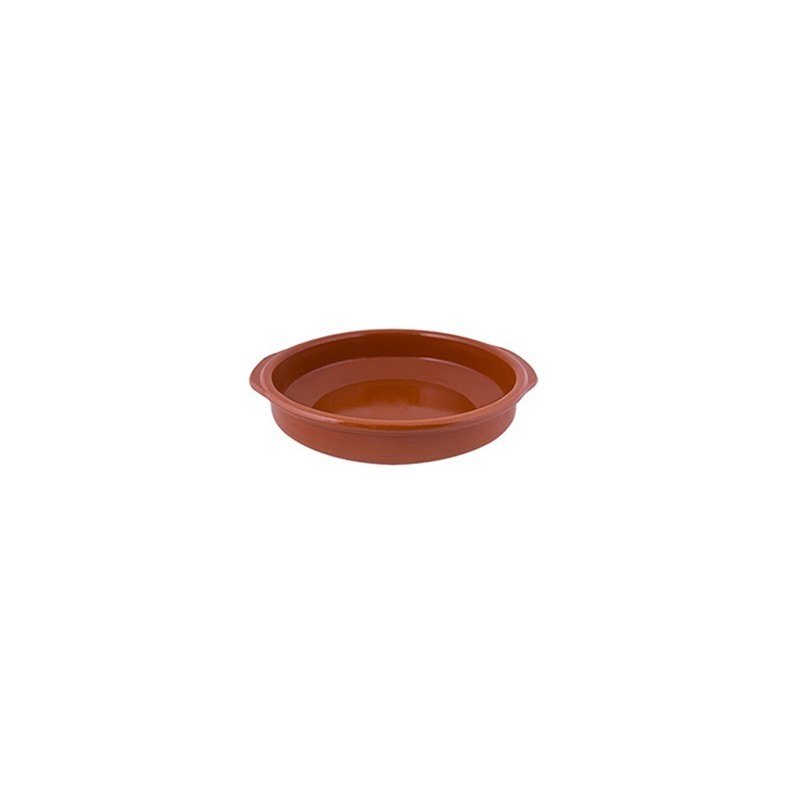 Tegamino in terracotta con manici   in Padelle da portata