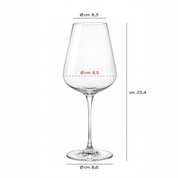 Calice Vino Forma 27 cl. 55   in Calici vino rosso