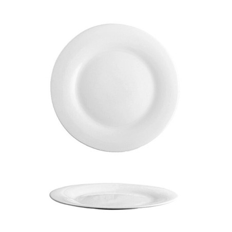 Piatto Dessert Falda in Vetro Opale cm 20 | 6 pezzi