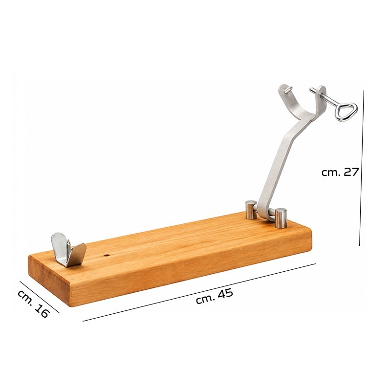 Morsa per Prosciutto Jamon Iberico con Base in Legno   in Espositori