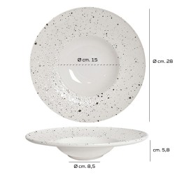 Pasta Bowl Valencia Belize in Porcellana resistente agli urti cm 28   in Piatti pasta
