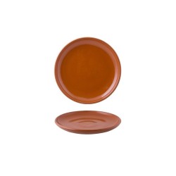 Piatto in Terracotta Smaltata per Dessert e Antipasti