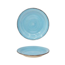Piatto Dessert Zen Blu in Stoneware 19,5 cm