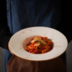 Piatto Fondo Elegance in Porcellana Professionale 23 cm   in Piatti fondi