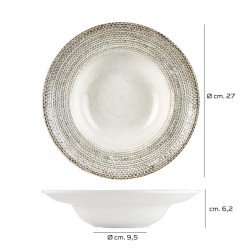 Pasta Bowl Misis in Porcellana resistente agli urti 27 cm   in Piatti pasta