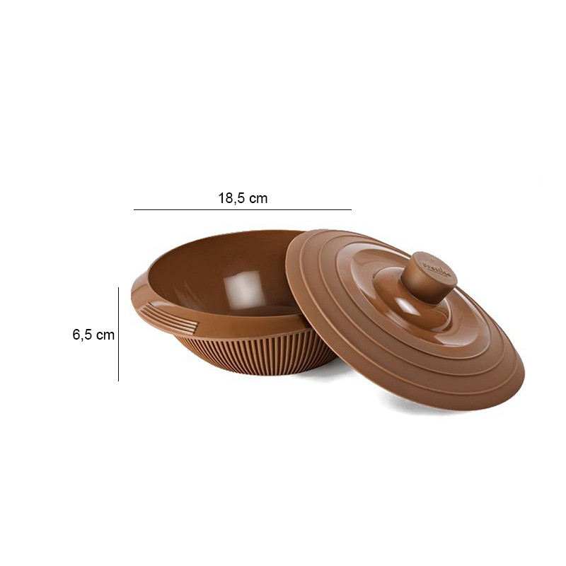 Cocotte silicone con coperchio Silikomart  in Stampi in silicone per dolci