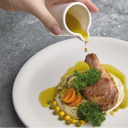 Piatto Fondo Gourmet Coupe in Porcellana resistente agli urti   in Piatti gourmet