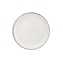 Piatto Dessert Gleam in Porcellana 20,5 cm