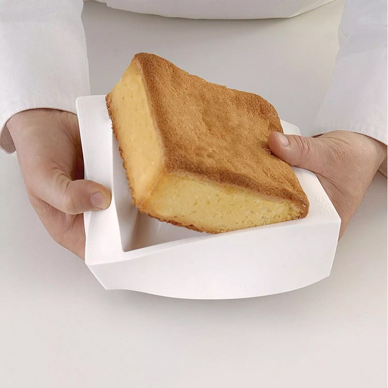 Tortiera quadrata silicone bianco Silikomart  in Stampi in silicone per dolci