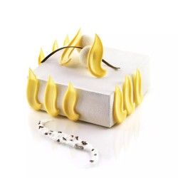 Tortiera quadrata silicone bianco Silikomart  in Stampi in silicone per dolci