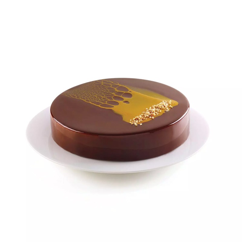 Tortiera tonda silicone bianco Silikomart  in Stampi in silicone per dolci