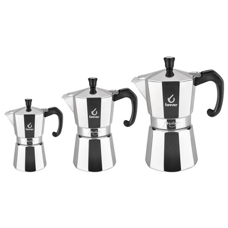 Caffettiera moka prestige | Lattiere latte art e caffettiere | Rausa srl