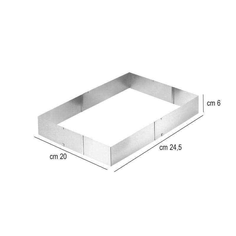 Cornice regolabile per torte Kaufgut  in Cucina