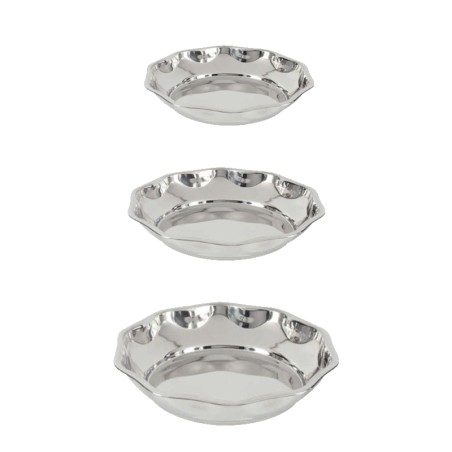 Vassoio per frutti di mare in acciaio inox | Ilsa