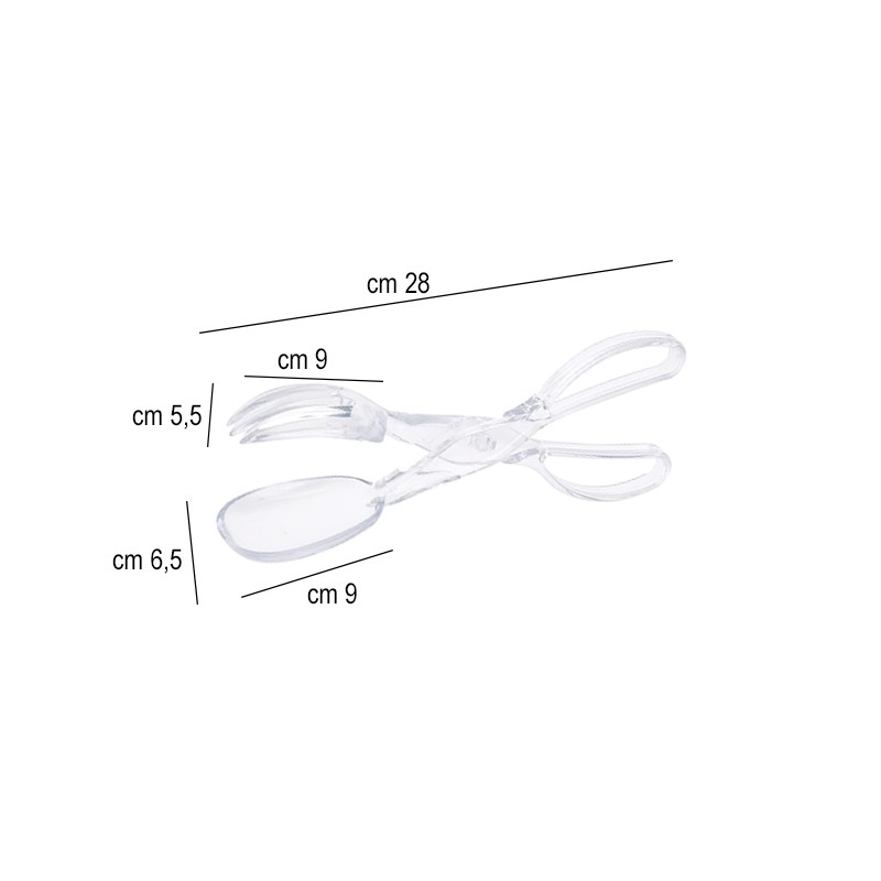 Pinza forbice per insalata Kaufgut  in Pinze cucina