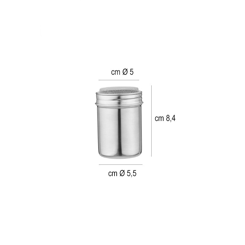 Dosatore cacao acciaio Kaufgut  in Bar