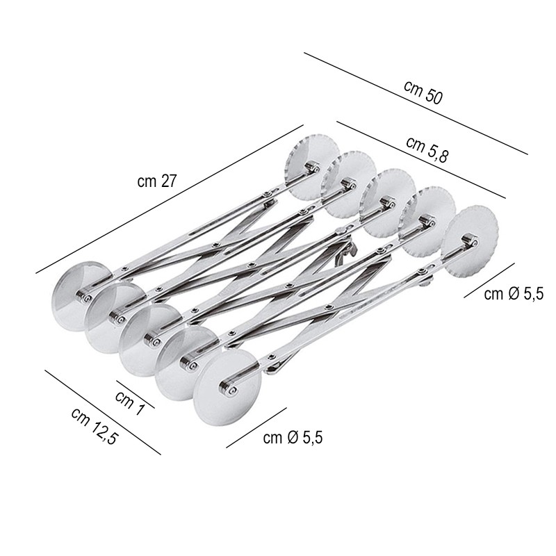 Tagliapasta pantografo doppio Kaufgut  in Tagliapasta