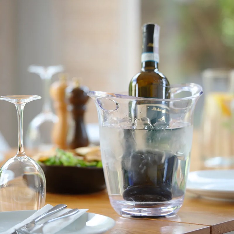 Secchiello porta bottiglie trasparente Hendi  in Secchielli per ghiaccio