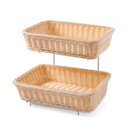 Alzata buffet con cestini Acciaio inox e polipropilene | Rausa srl