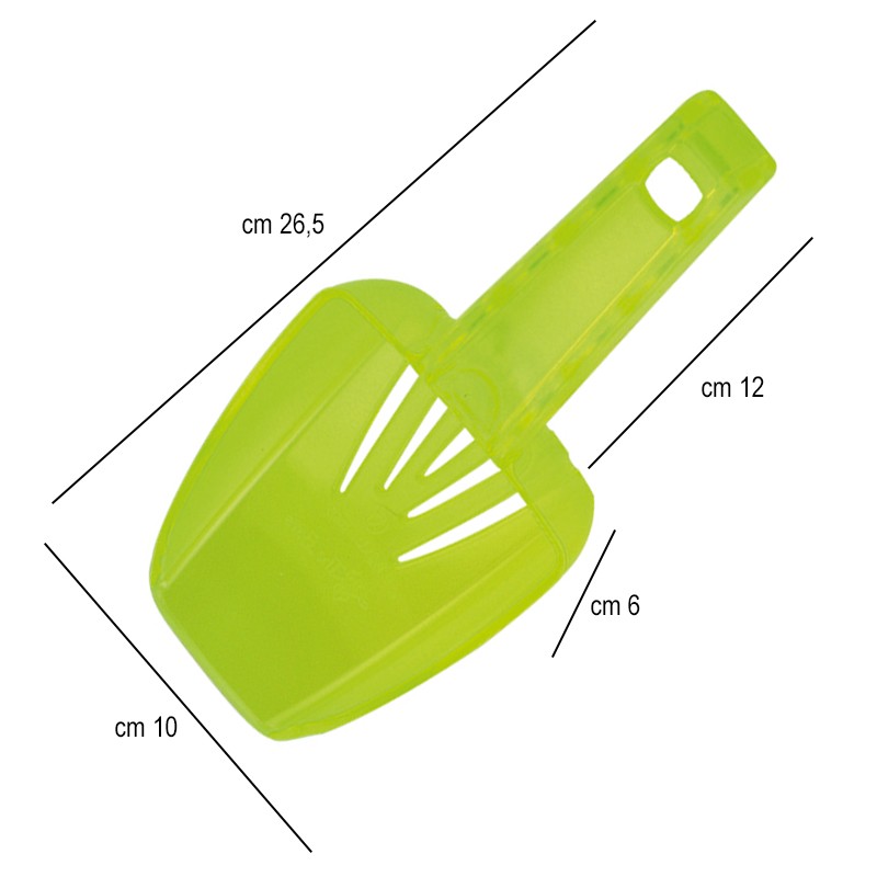 Sessola ghiaccio forata verde fluo The bars  in Bar