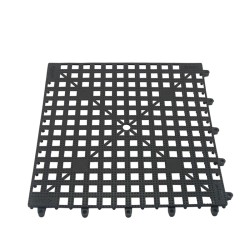 Tappetino poggiabicchieri nero 33x33 | Accessori bar | Rausa srl