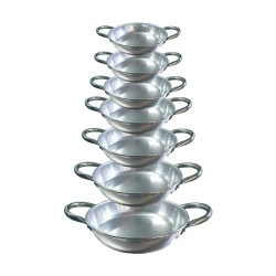 Padella tegamino per servire in alluminio | Vassoi e taglieri | Rausa