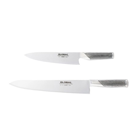 Coltello cuoco global in acciaio cromova | Coltelli global | Rausa srl