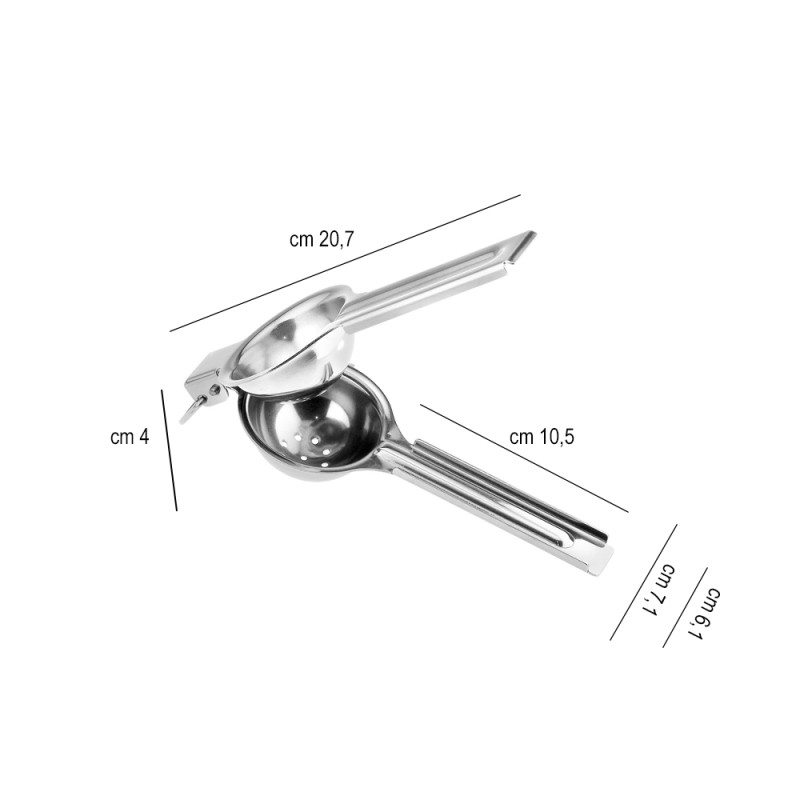 Spremi limone e lime in acciaio Motta  in Bar