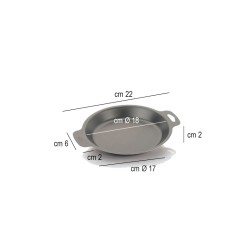 Tegamino per uovo e crepes Vespa dolci forme  in Teglie da forno professionali