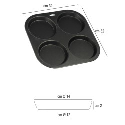 Teglia per focacce Vespa dolci forme  in Teglie da forno professionali