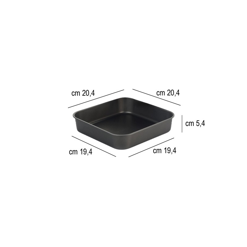 Teglia quadrata sforna tutto Vespa dolci forme  in Teglie da forno professionali