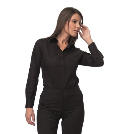 Camicia donna nero | Abbigliamento camicie | Rausa srl