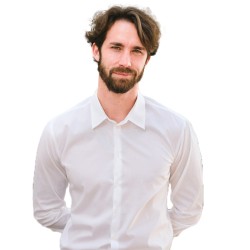 Camicia uomo bianca Peter | Abbigliamento Camicie | Rausa srl