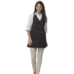Grembiule pettorina donna nero | Abbigliamento grembiuli | Rausa