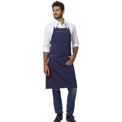 Grembiule pettorina regolabile blu | Abbigliamento | Rausa srl