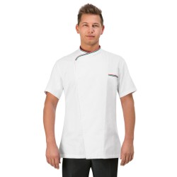 Giacca cuoco bianca manica corta Italia | Abbigliamento | Rausa srl