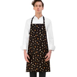 Grembiule cucina con pettorina menù | Abbigliamento | Rausa srl