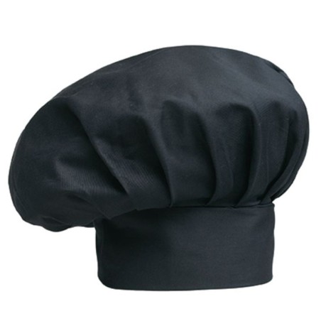 Cappello cuoco nero | Accessori abbigliamento | Rausa srl