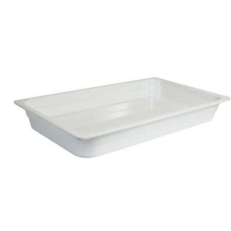 Bacinella melamina gn 1/1 Bianca Ilsa | Alzate e vassoi | Rausa srl