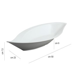 Ciotola foglia melamina Ilsa  in Porcellane