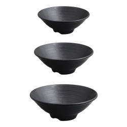 Ciotola tonda nera zen melamina | Ciotole e ciotoline finger food
