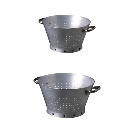 Colapasta alluminio con 2 maniglie | Pentole Agnelli
