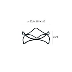 Alzata buffet antiscivolo dance Ilsa  in Buffet