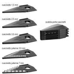 Mandolina affetta verdura lama V Hendi  in Grattugie professionali