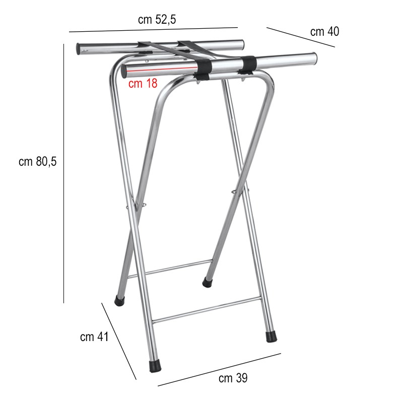Supporto poggia vassoi Hendi  in Bar