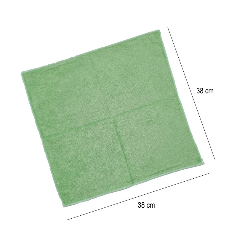 Panno multiuso microfibra cm. 38x38   in Attrezzature per pulizie