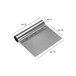 Raschietto pizzeria in acciaio inox Pentole Agnelli  in Spatole da cucina