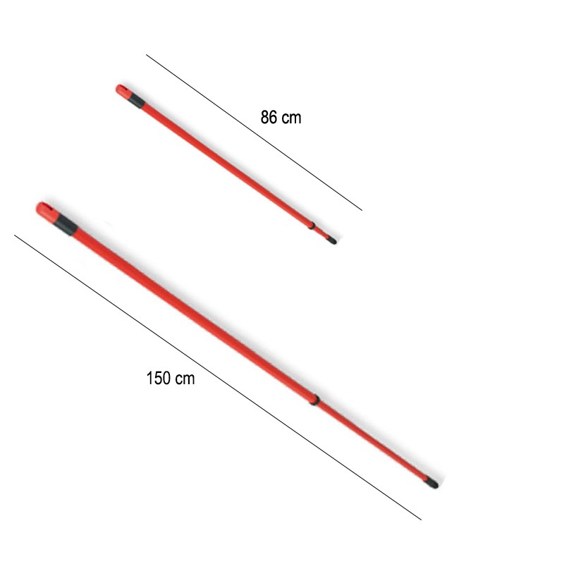 Manico metallo allungabile   in Attrezzature per pulizie
